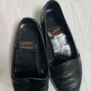 Black Leather Loafer